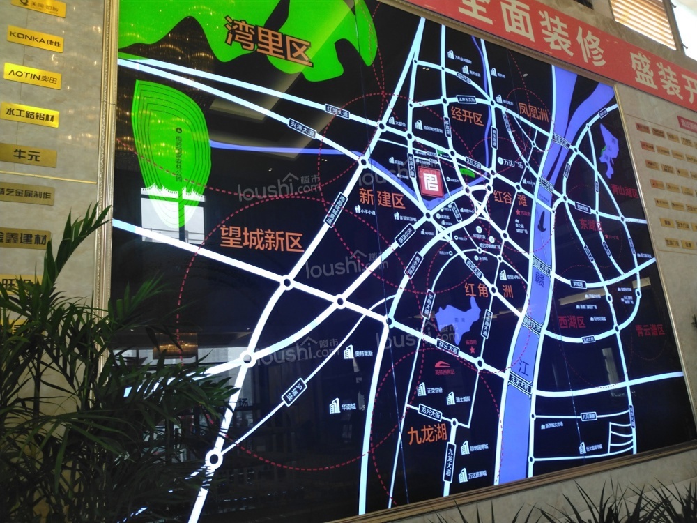 香江君之家建材家居广场位置图