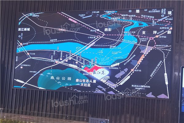 裕城·长江著位置图