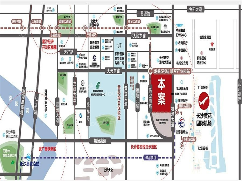 湘域国际广场位置图