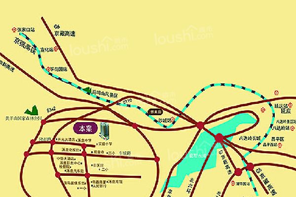 荣庆·城市之光位置图