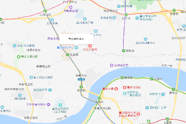 重庆时代中心位置图