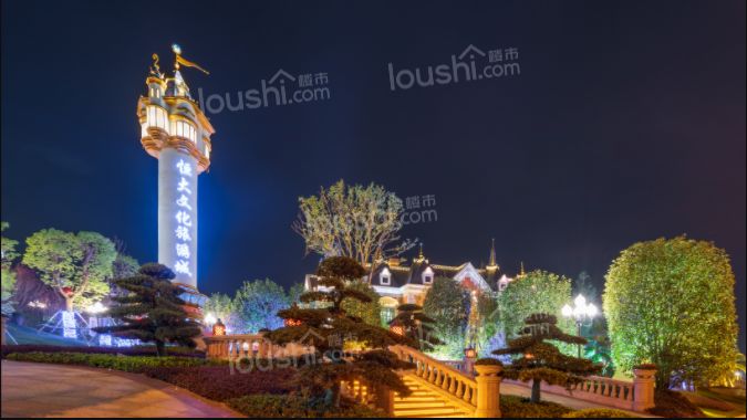 长沙恒大文化旅游城实景图