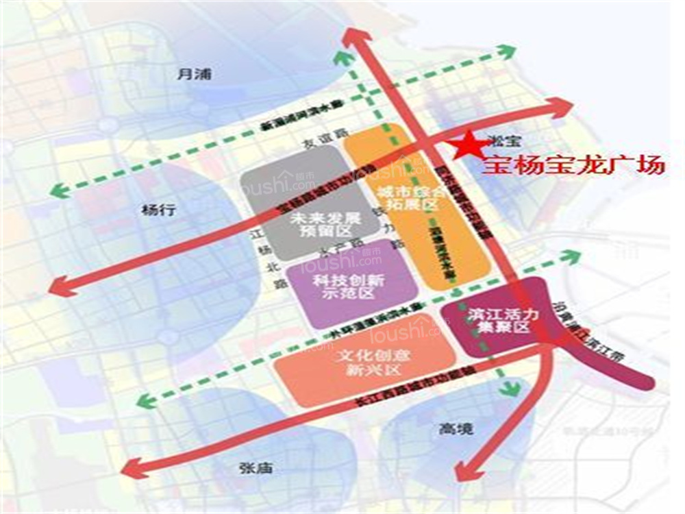上海宝杨宝龙广场位置图
