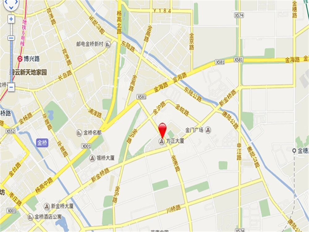 禹洲金桥国际商铺位置图
