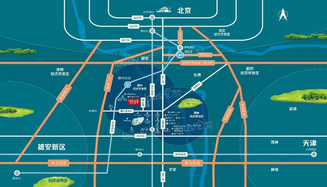 佳兆业·孔雀城·悦峰位置图