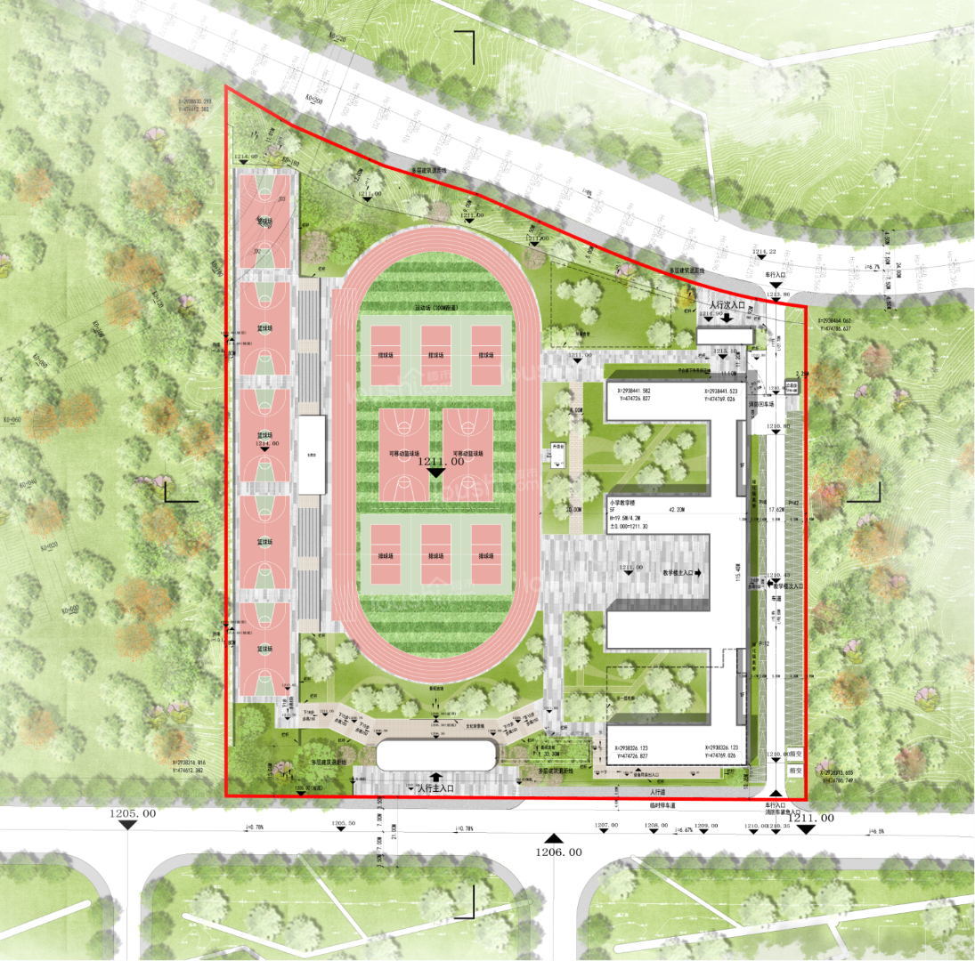 攀枝花市二十五中小花海小学即将开工建设