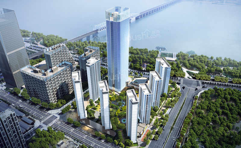 南昌九龙湖新项目，249米/190米/156米三栋超高层！