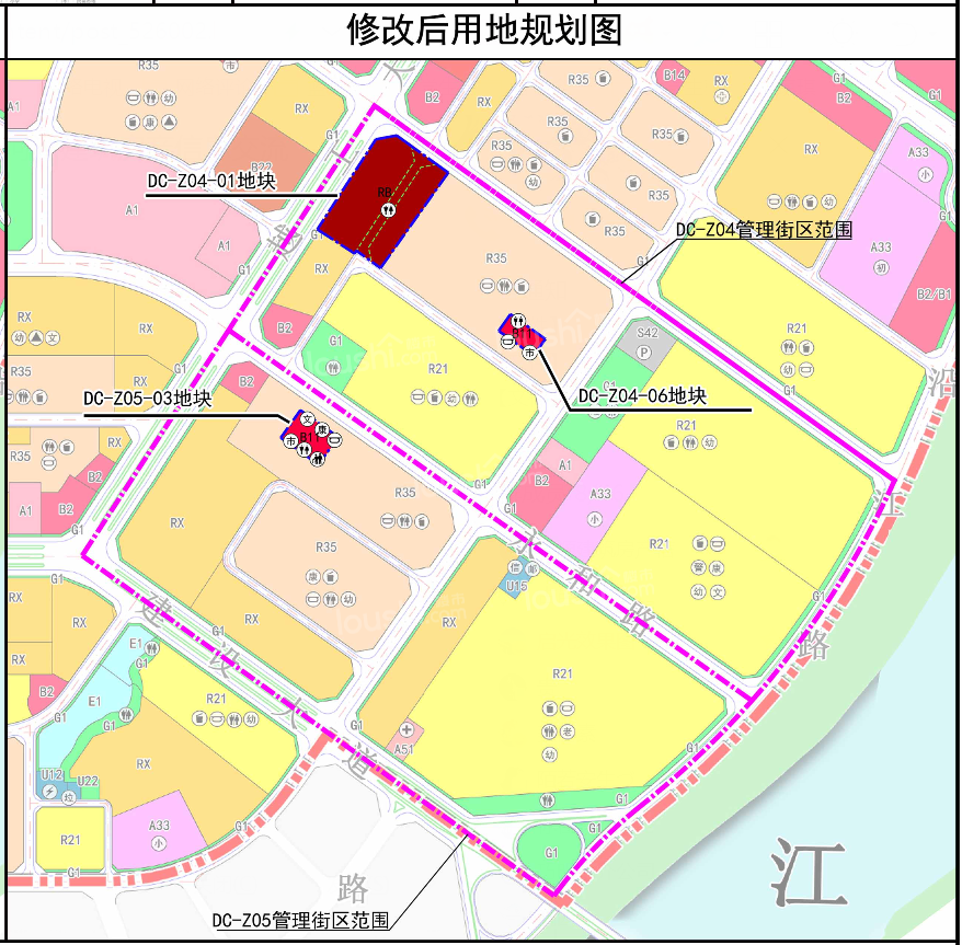 河源中心城区城市北区四宗地块控规修改方案批后公布，涉及华景花园、红星市场及黄沙市场