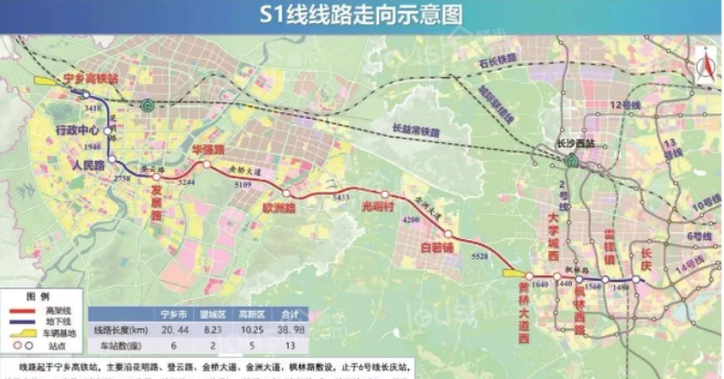 长沙将在2023年启动4号线北延线，5号线南延线！