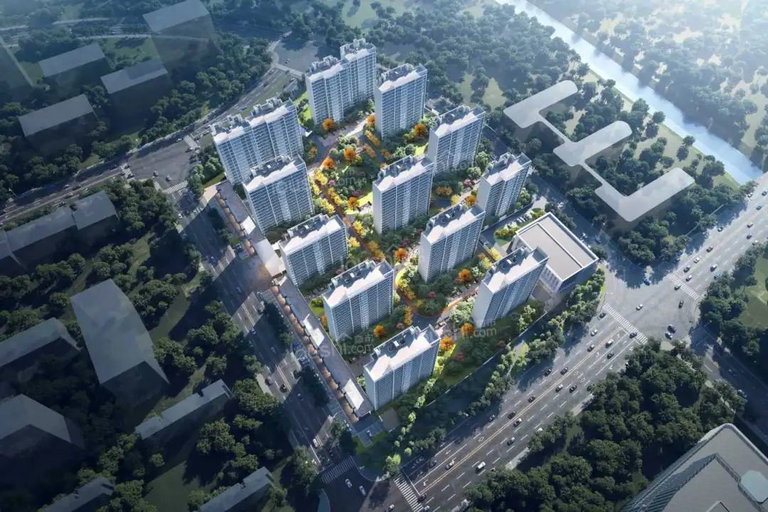 西咸安居时光云启项目  首批次3#、4#、6#、10#楼  4栋主体正式封顶！