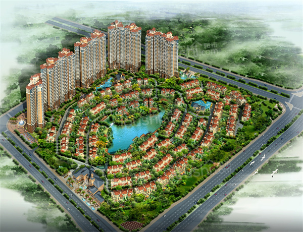 汇景东方独享230-380m05联排别墅 6大亮点 湖景加持!-中山楼市网