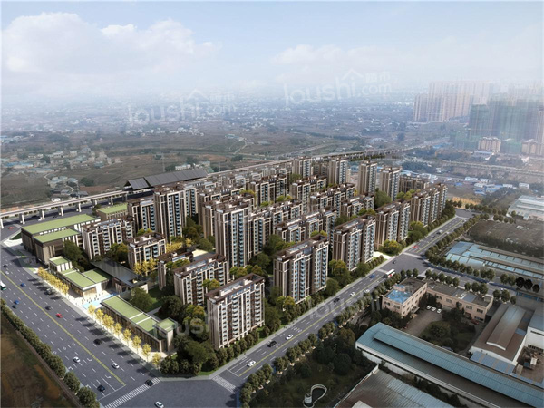 项目位于龙泉驿区龙泉街办桃都大道, 2号线界牌站.