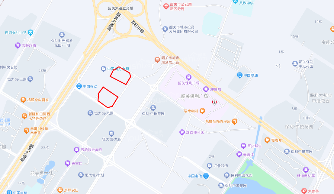 韶关新城将新添两宗商业用地 周边楼盘受益！