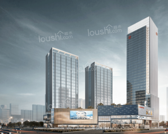 南昌纯地铁口的商业mall，联发高新中心预计今年年底完成封顶