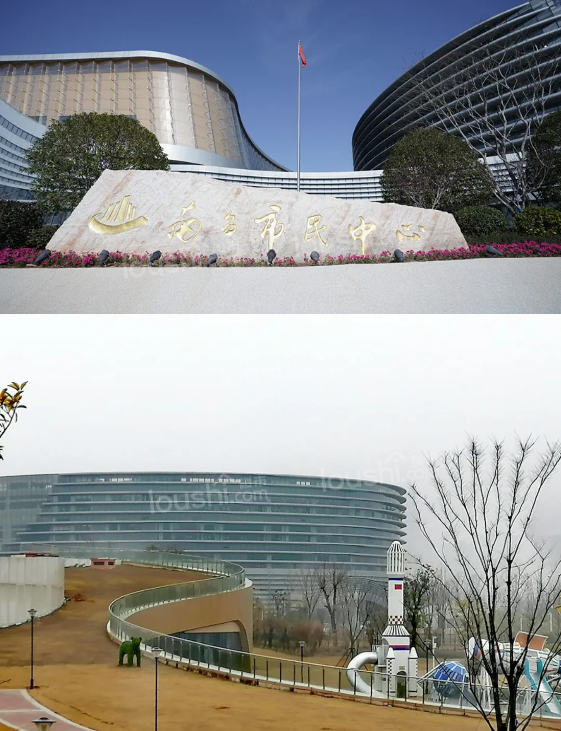 南昌城市新地标  九龙湖南昌市市民中心