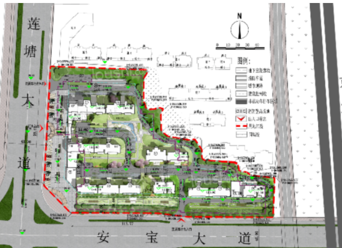 南昌县高铁南站新城“悦府”住宅规划出炉！7栋洋房及小高，容积率1.6！