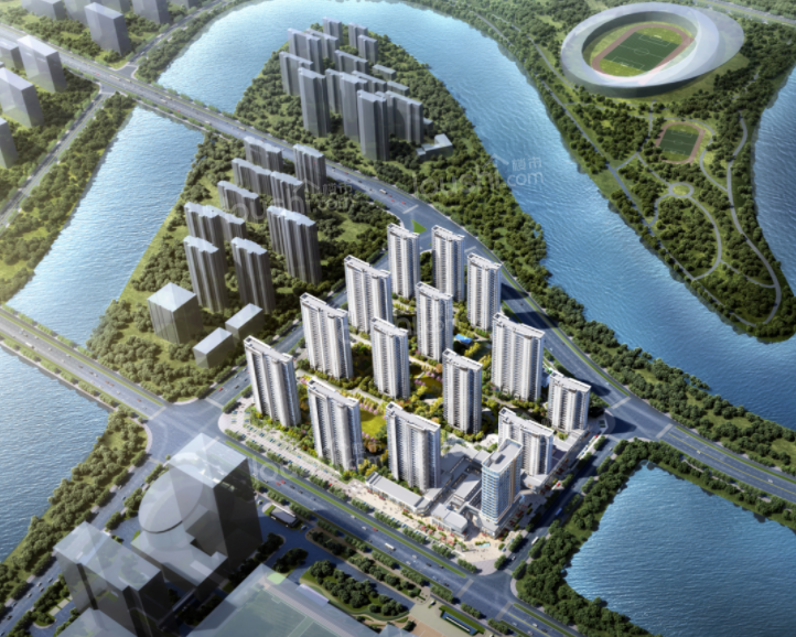 南昌象湖新城核心位置新楼盘：天宸花园容积率2.5，14栋高层住宅