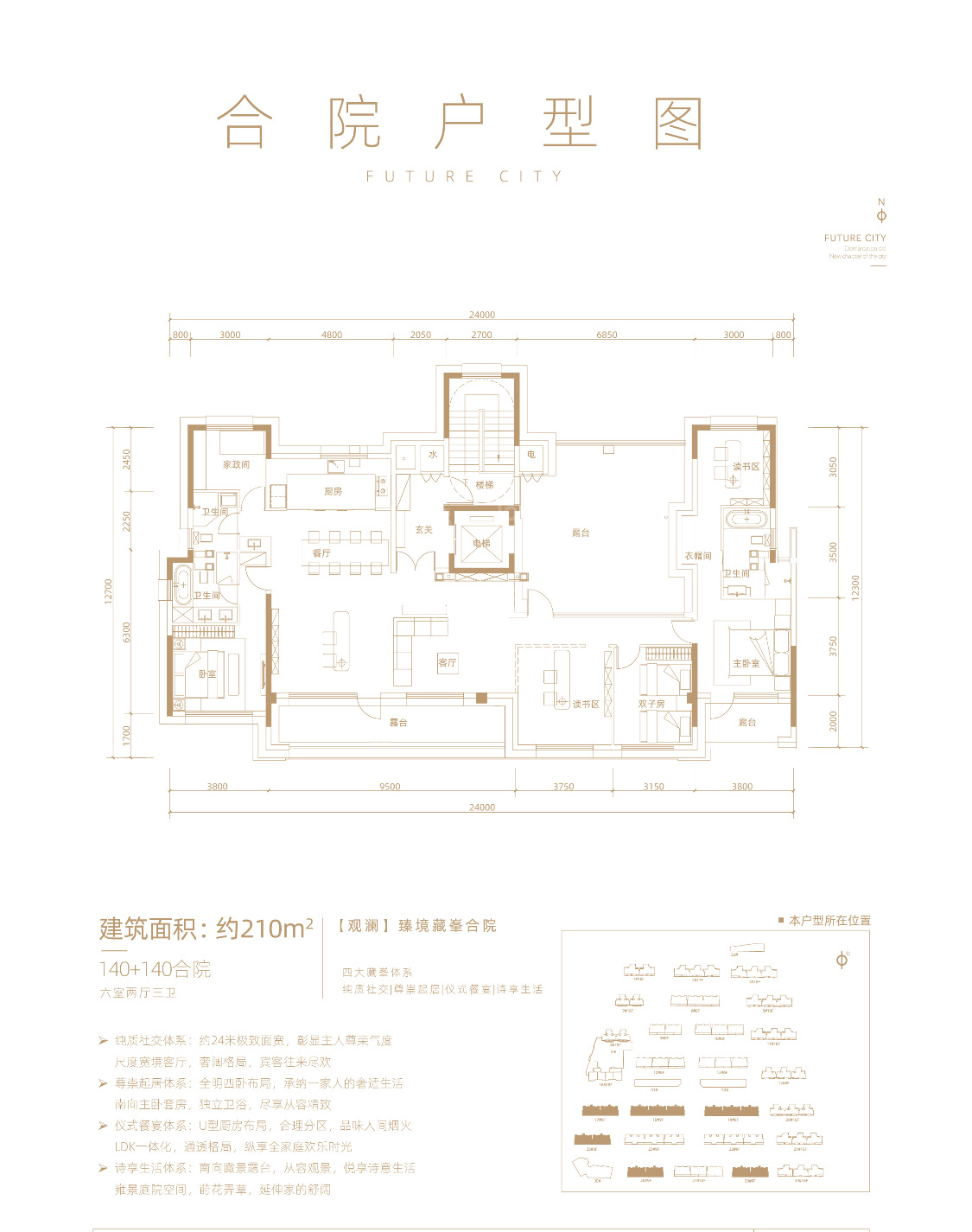 涿州中冶未来城户型图图片