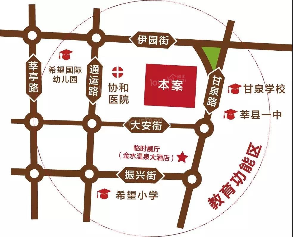 畅博·书香首府位置图
