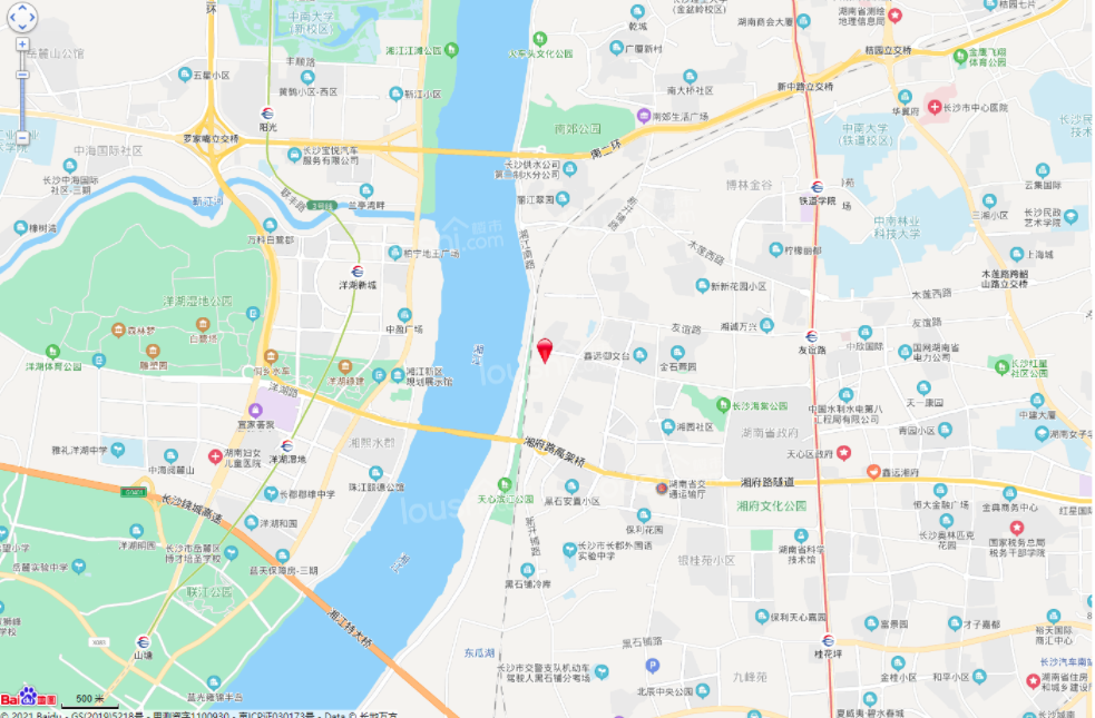 印湘江·New288位置图